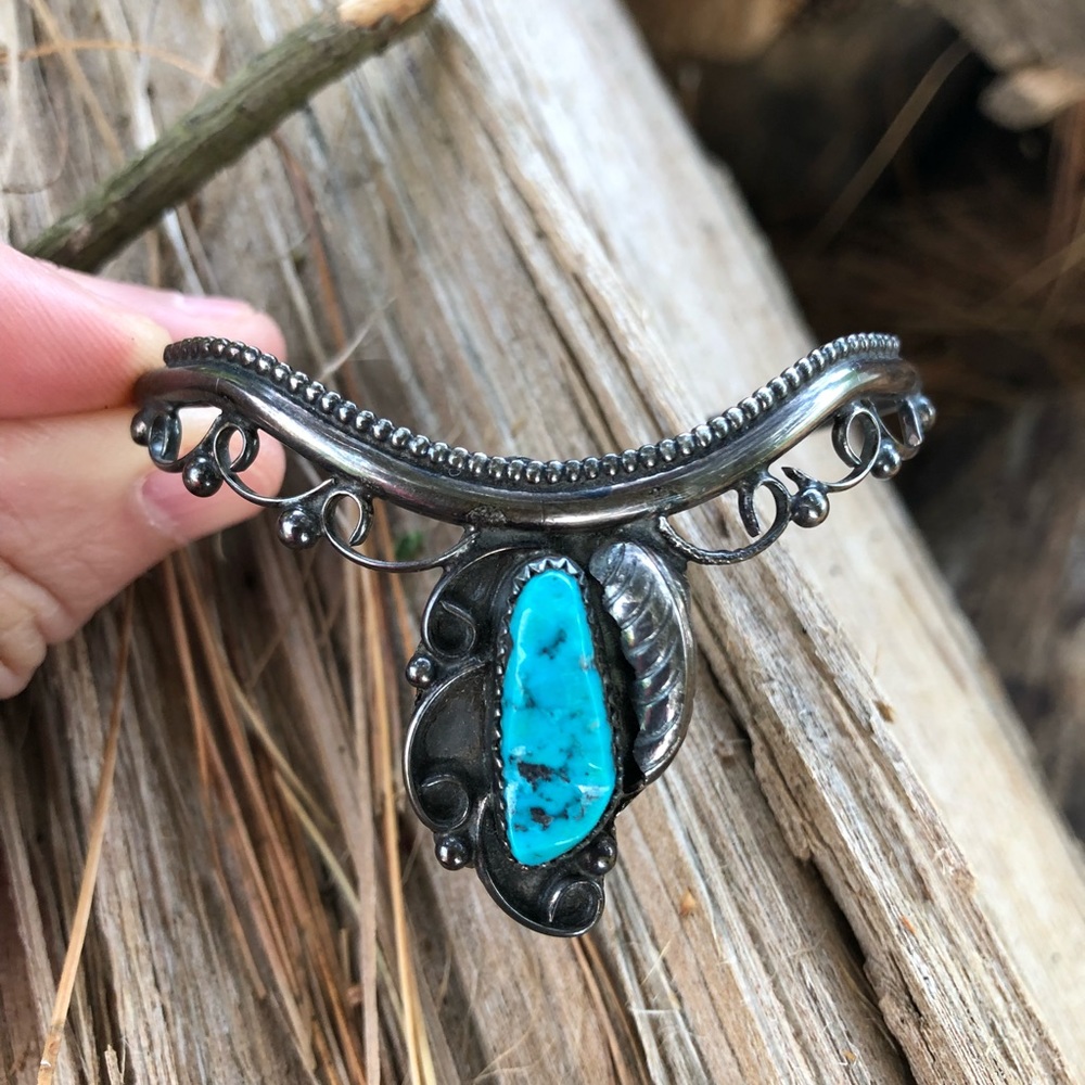 Southwestern turquoise? Cuff bracelet